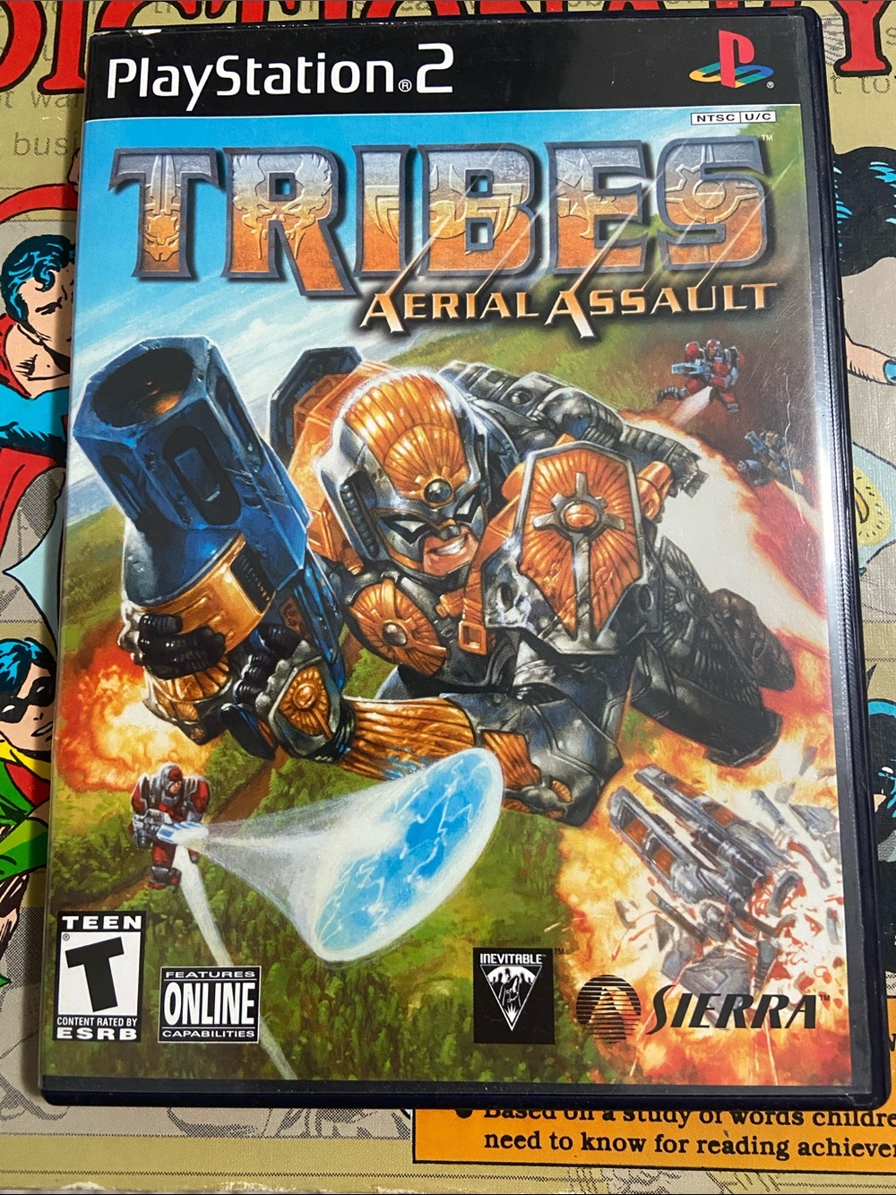 Tribes: Aerial Assault (Sony PlayStation 2, 2002) Complete CIB